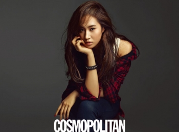 Jessica, Tiffany, Yuri (SNSD) для Cosmopolitan October 2011