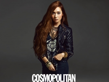 Jessica, Tiffany, Yuri (SNSD) для Cosmopolitan October 2011
