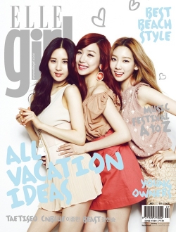 SNSD's Taetiseo для Elle Girl Korea July 2012