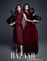 Tiffany (SNSD), Bora (Sistar) для Harper’s Bazaar January 2014
