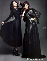 Tiffany (SNSD), Bora (Sistar) для Harper’s Bazaar January 2014