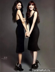 Tiffany (SNSD), Bora (Sistar) для Harper’s Bazaar January 2014