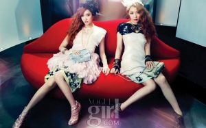 SNSD's Jessica, Tiffany для Vogue Girl Korea June 2012