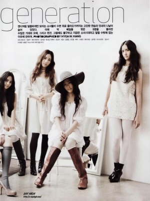 SNSD для Vogue Girl