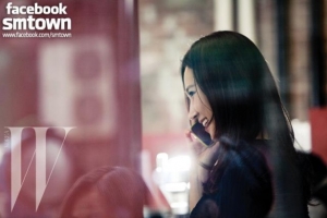 Yuri (SNSD) для W Korea April 2012