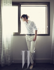 Super Junior, SNSD, Shinee, DBSK, f(x) для W Korea July 2011