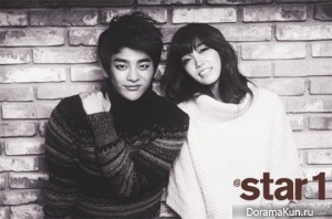 Jung Eunji (A Pink), Seo In Guk для @Star1 2012 Extra