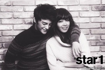 Jung Eunji (A Pink), Seo In Guk для @Star1 2012 Extra