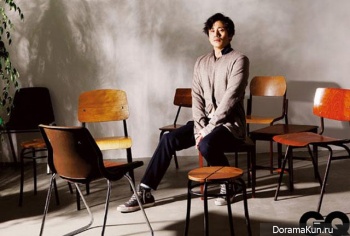 Shin Ha Kyun для GQ Korea April 2013