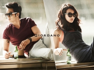 So Ji Sub, Shin Min Ah для Giordano Spring/Summer 2012 Ad Campaign