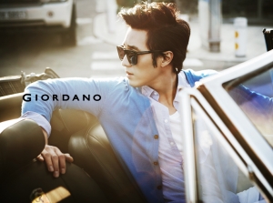 So Ji Sub, Shin Min Ah для Giordano Spring/Summer 2012 Ad Campaign