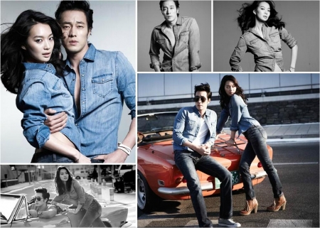 So Ji Sub, Shin Min Ah для Giordano Spring/Summer 2012 Ad Campaign