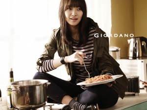 So Ji Sub, Shin Min Ah, Tiger JK, Jung Woo Sung для Giordano Spring 2011 Catalogue