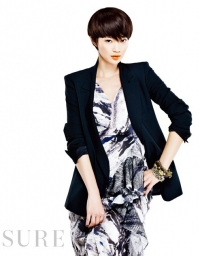 Shin Min Ah для Sure April 2011