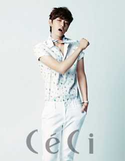 Shin Won Ho для CéCi July 2012