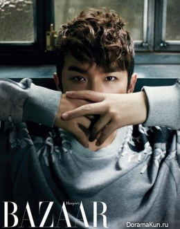 Shinhwa (Minwoo) для Harper’s Bazaar October 2013