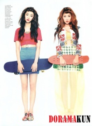SISTAR's Soyu, Dasom для CeCi August 2012