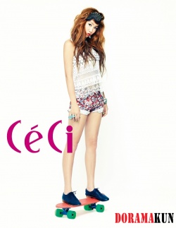 SISTAR's Soyu для CeCi August 2012