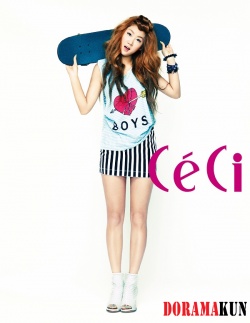 SISTAR's Soyu для CeCi August 2012