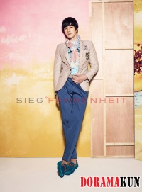 So Ji Sub для Sieg Fahrenheit 2012 Ad Campaign