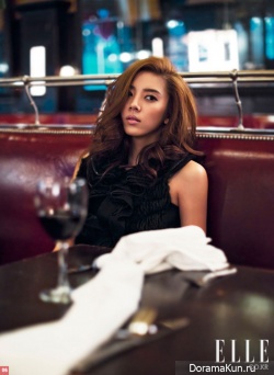 Son Dam Bi для Elle 2010