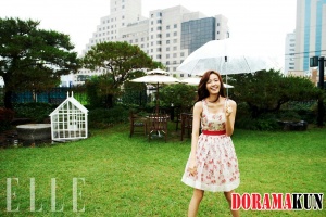 Son Tae Young для Elle Magazine August 2012