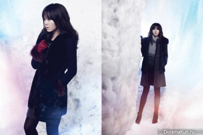 Son Ye Jin для Châtelaine Winter 2012 Ads