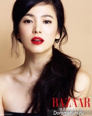 Song Hye Kyo для Harper’s Bazaar China October 2013