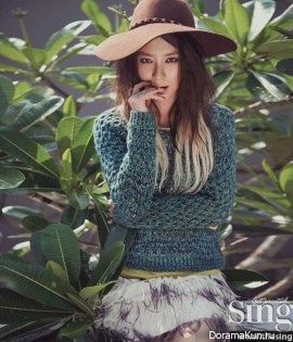 Song Ji Hyo для Singles December 2012 Extra