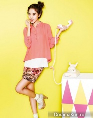 Song Ji Hyo для YESSE Spring 2013 Ads