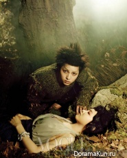 Song Joong Ki, Park Bo Young для Vogue October 2012