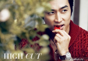 Song Seung Heon для High Cut Vol. 110