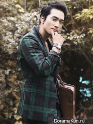 Song Seung Heon для High Cut Vol. 110