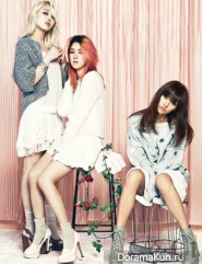 Spica, Lee Hyori для СeСi Korea September 2013