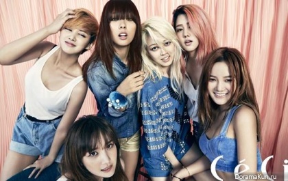 Spica, Lee Hyori для СeСi Korea September 2013