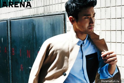 Choi Siwon для Arena Homme Plus November 2013