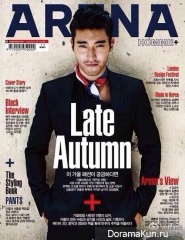 Choi Siwon для Arena Homme Plus November 2013