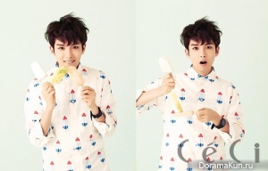 Super Junior (RyeoWook) для CeCi Magazine June 2014
