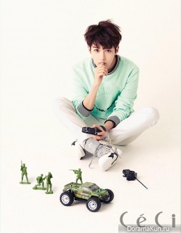 Super Junior (RyeoWook) для CeCi Magazine June 2014