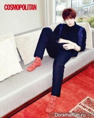 Super Junior (Heehul) для Cosmopolitan Korea October 2013