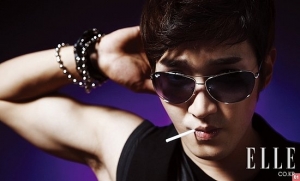 Super Junior's Siwon для Elle Korea 2009