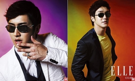 Super Junior's Siwon для Elle Korea 2009
