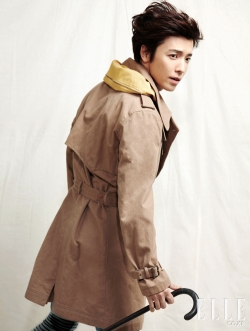 Super Junior's Donghae для Elle Korea January 2011