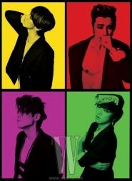 Super Junior для W Korea June 2010