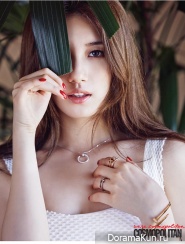 Suzy (Miss A) для Cosmopolitan Korea July 2014