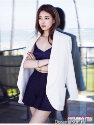 Suzy (Miss A) для Cosmopolitan Korea July 2014