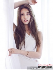 Suzy (Miss A) для Cosmopolitan Korea July 2014