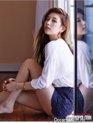 Suzy (Miss A) для Cosmopolitan Korea July 2014