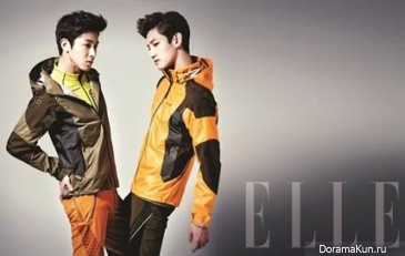 TVXQ для Elle Korea March 2013