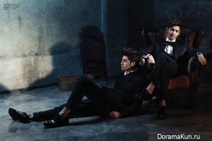 TVXQ для Esquire Korea December 2012